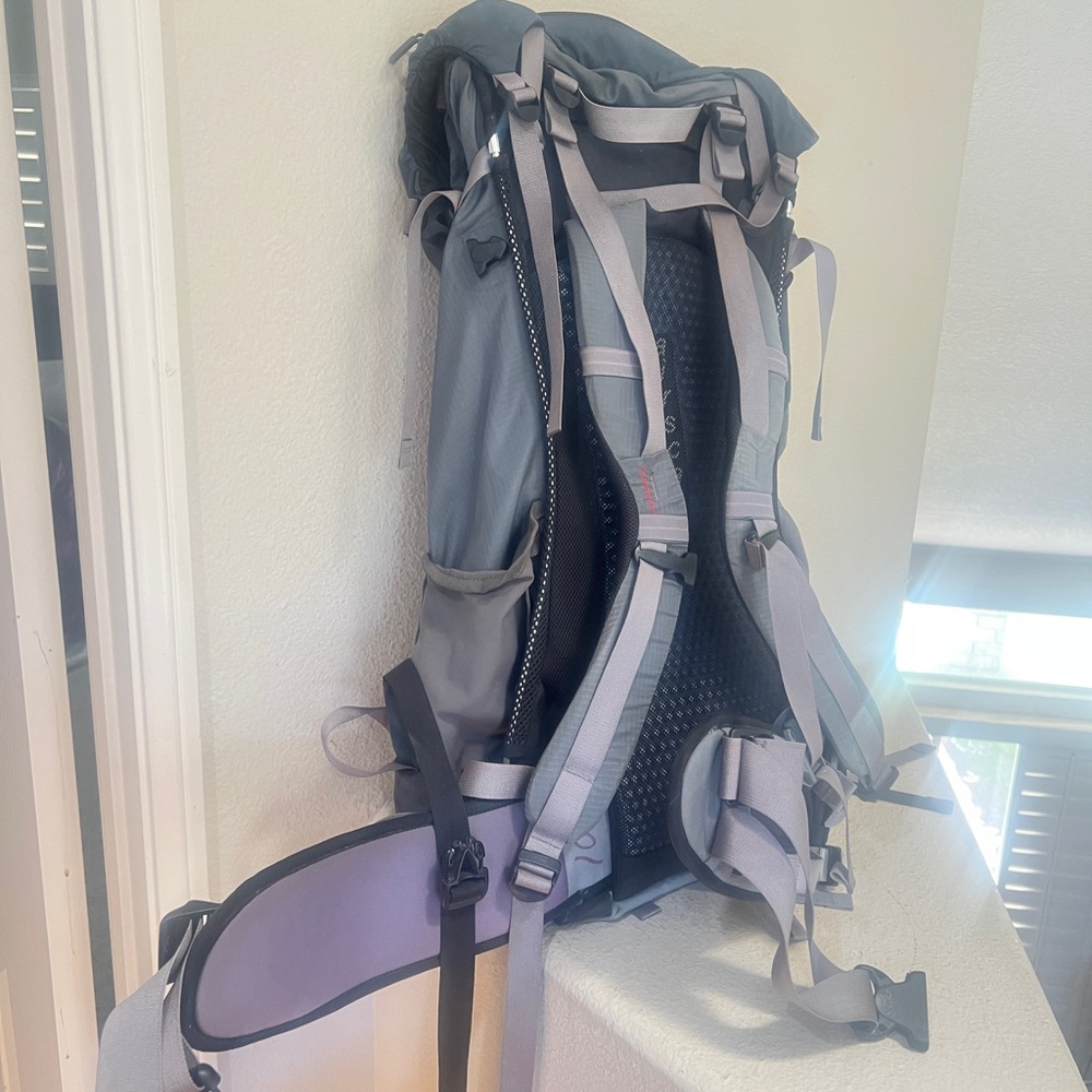 Osprey Aether Plus 70 Backpacking Mens large Hiking Bag Backpack - Picture 6 of 13